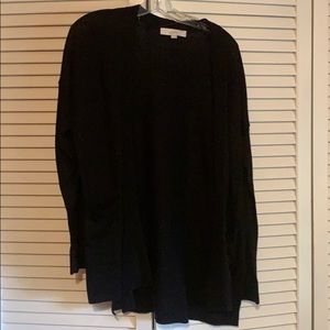 Black cardigan